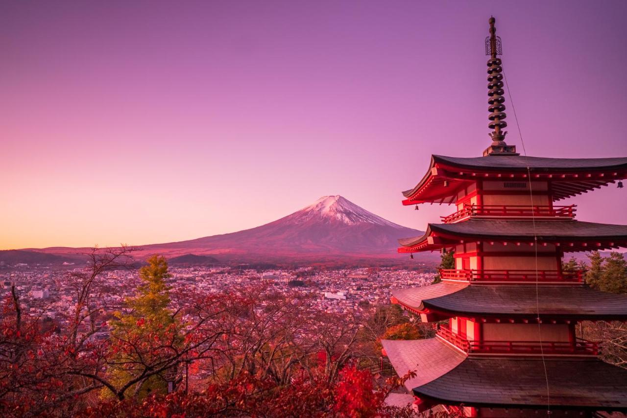 Ryokan Fuji Heights Fudžikawagučiko Exteriér fotografie